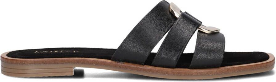Notre-V 22718 Slippers Dames Zwart