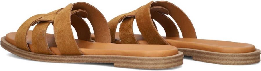 Notre-v Bruine Slippers met Vierkante Neus - Foto 3