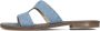 Notre-v Dames Slippers 22743 Blue Dames - Thumbnail 8