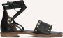 Notre-V 23269 Sandalen Dames Zwart - Thumbnail 2