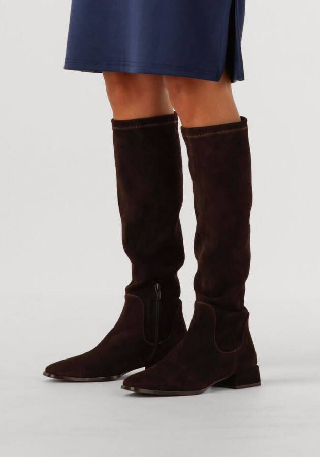 Notre-V 25180 Laarzen Suède Dames Bruin