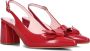 Notre-V 2621cl Hakken Dames Rood - Thumbnail 2