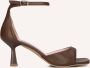 Notre-v Bruine Sandalen met Kittenhak - Thumbnail 2