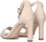 Notre-v Beige Sandaal met Slanke Blokhak Beige Dames - Thumbnail 2