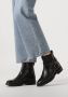 Notre-v Zwarte Enkelboots met Rits Black Dames - Thumbnail 9