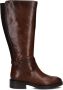 Notre-v Hoge Laarzen 2fly326 Cognac Kleur Brown Dames - Thumbnail 2