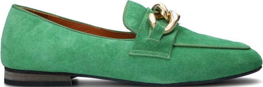 Notre-V 30056-06 Loafers Instappers Dames Groen +