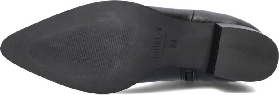 Notre-V 3254 Enkellaarsjes Enkelboots met rits Dames Zwart