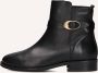 Notre-V 3262 Enkellaarsjes Enkelboots met rits Dames Zwart - Thumbnail 2