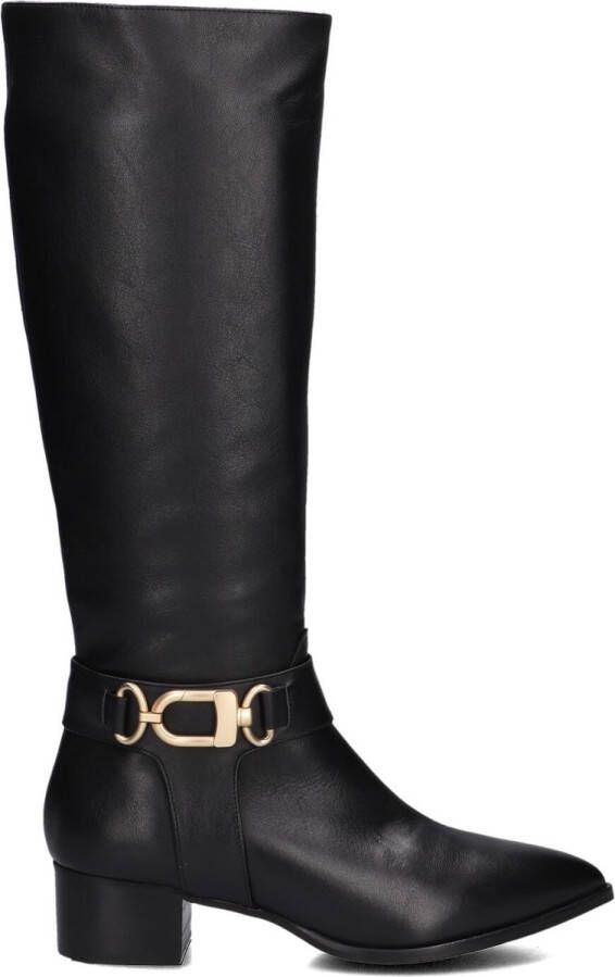 Notre-V 3292 Laarzen Leer Dames Zwart