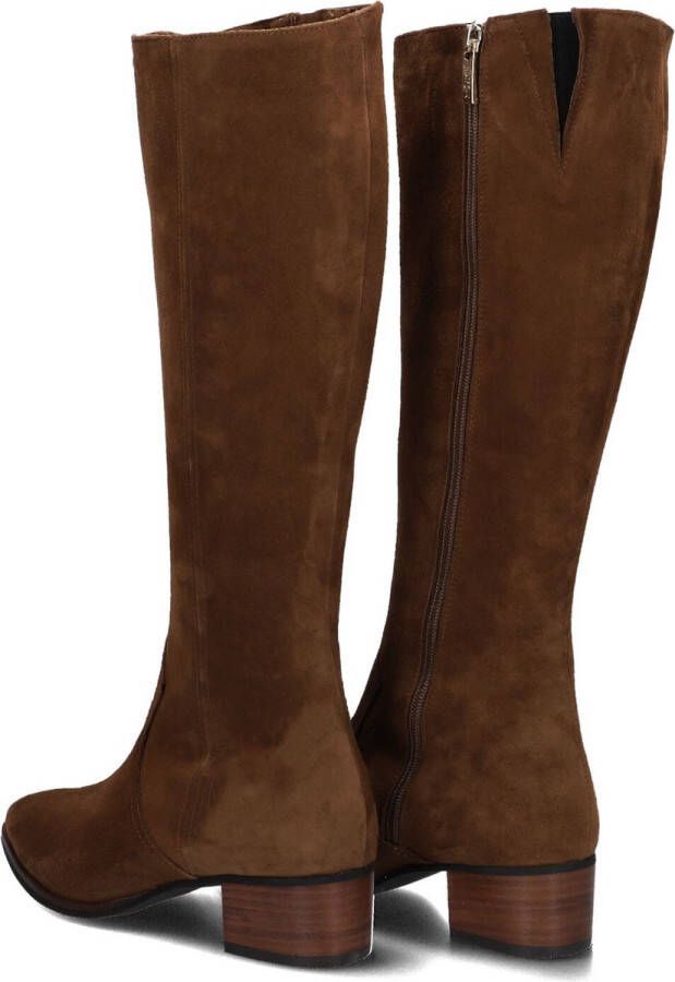 Notre-V 3297 Laarzen Suède Dames Cognac