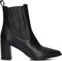 Notre-V 33028 Enkellaarsjes Enkelboots met rits Dames Zwart - Thumbnail 9