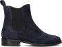 Notre-V 3422 Enkellaarsjes Enkelboots met rits Dames Blauw - Thumbnail 10