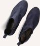 Notre-V 3422 Enkellaarsjes Enkelboots met rits Dames Blauw - Thumbnail 2