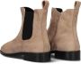 Notre-v Taupe Suède Enkellaarzen Stijlvol Model Beige Dames - Thumbnail 9