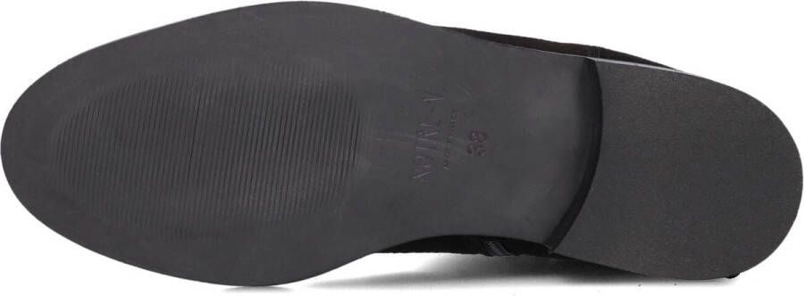 Notre-V 3422 Enkellaarsjes Enkelboots met rits Dames Zwart