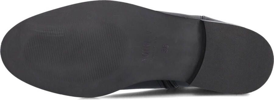 Notre-V 3422 Enkellaarsjes Enkelboots met rits Dames Zwart