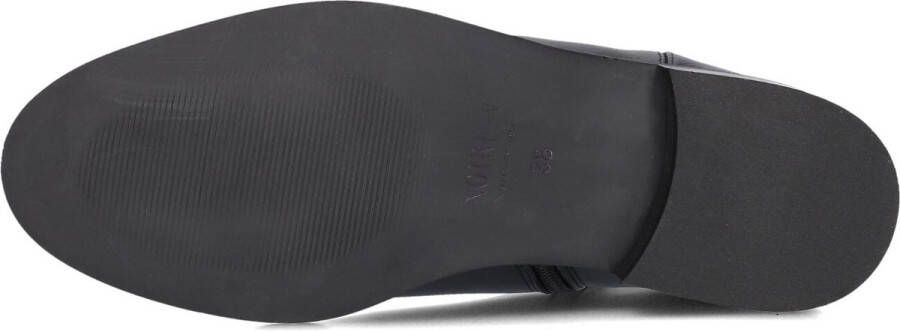 Notre-V 3422 Enkellaarsjes Enkelboots met rits Dames Zwart