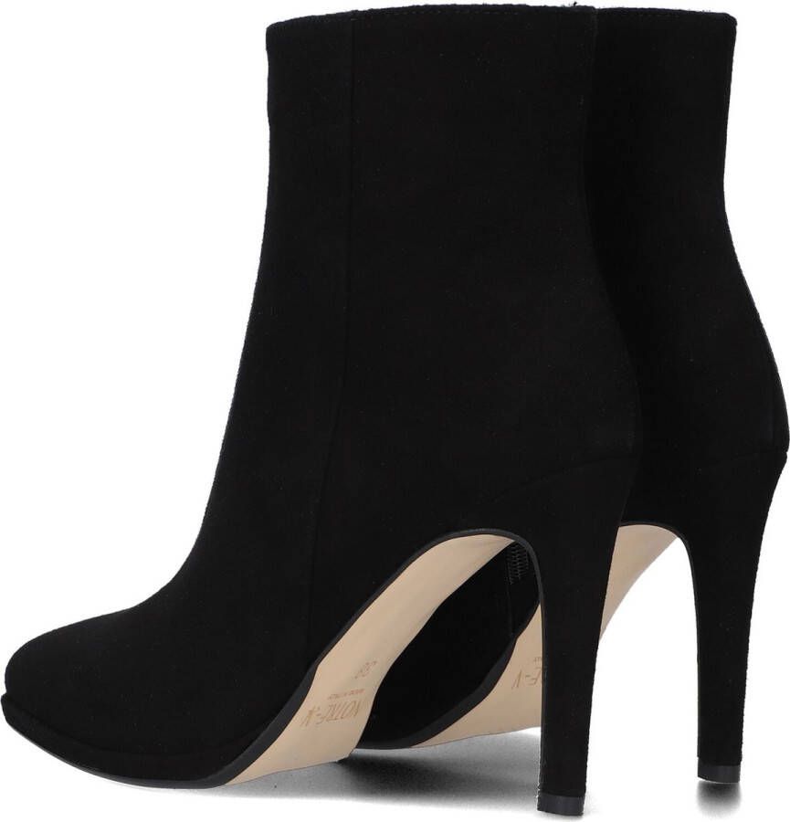 Notre-V 36536 Enkellaarsjes Enkelboots met rits Dames Zwart - Foto 3