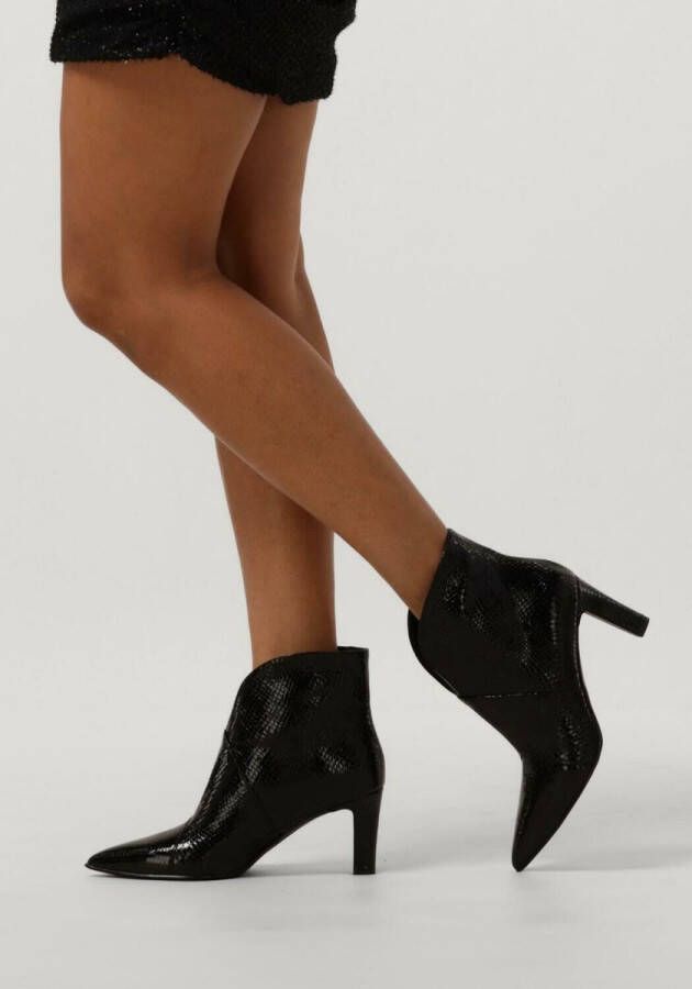 Notre-V 38235 Enkellaarsjes Enkelboots met rits Dames Zwart