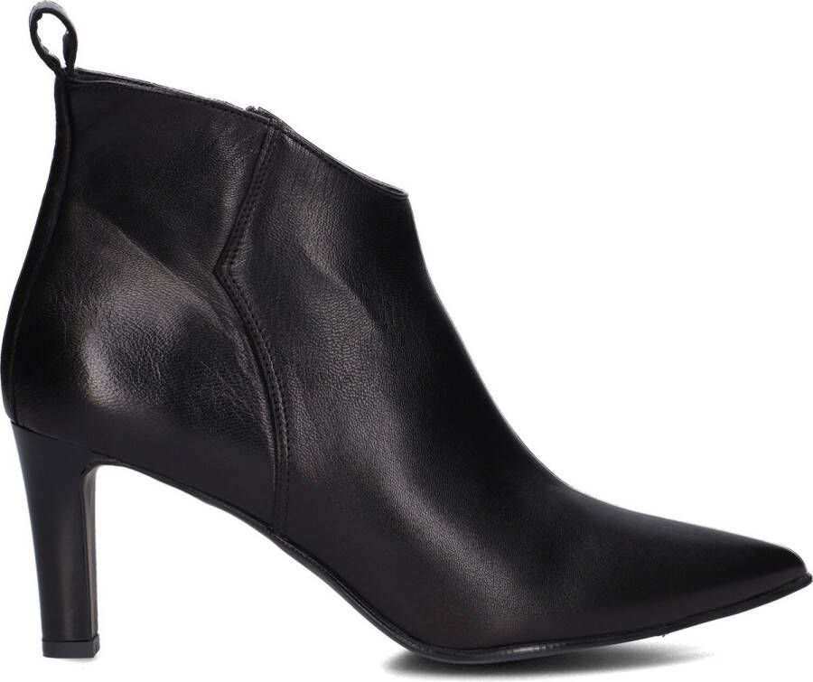 Notre-V 38238 Enkellaarsjes Enkelboots met rits Dames Zwart