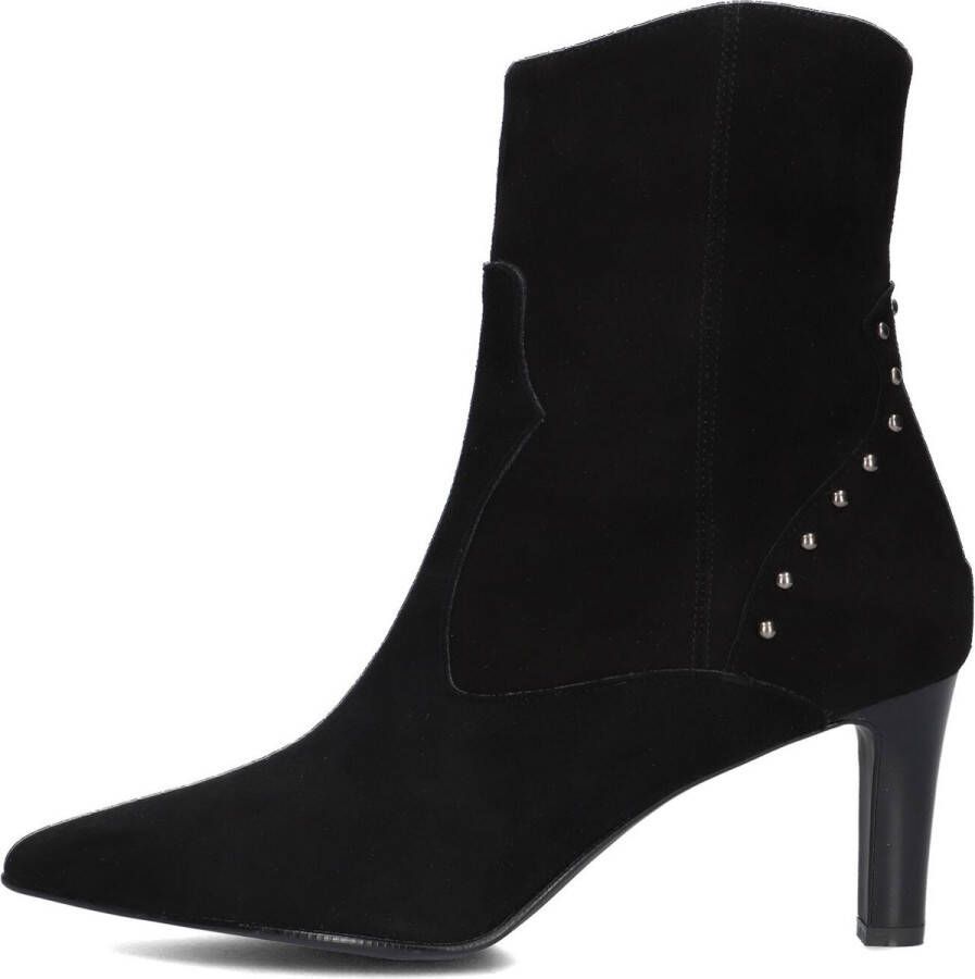 Notre-V 38259 Enkellaarsjes Enkelboots met rits Dames Zwart