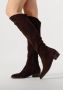 Notre-V 394492 Laarzen Leer Dames Bruin - Thumbnail 7