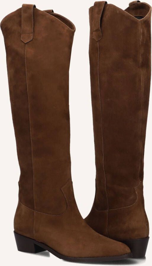 Notre-V 39495 Laarzen Suède Dames Cognac - Foto 5