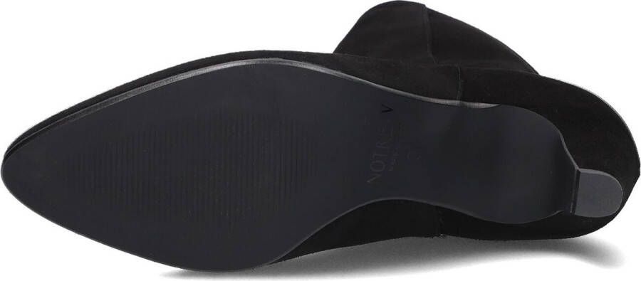 Notre-V 39963 Enkellaarsjes Dames Zwart