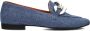 Notre-V 4605 Loafers Instappers Dames Blauw - Thumbnail 9