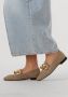 Notre-V 4605 Loafers Instappers Dames Beige - Thumbnail 7