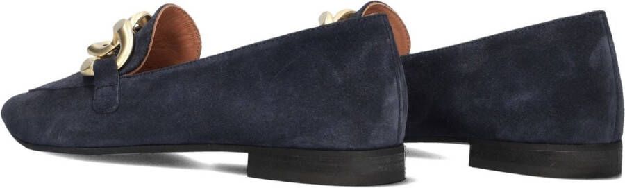 Notre-V 4605 Loafers Instappers Dames Blauw