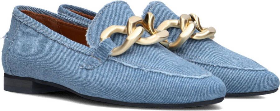 Notre-V 4638 Loafers Instappers Dames Blauw