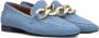 Notre-V 4638 Loafers Instappers Dames Blauw - Thumbnail 2