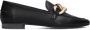 Notre-V 4638 Loafers Instappers Dames Zwart - Thumbnail 8