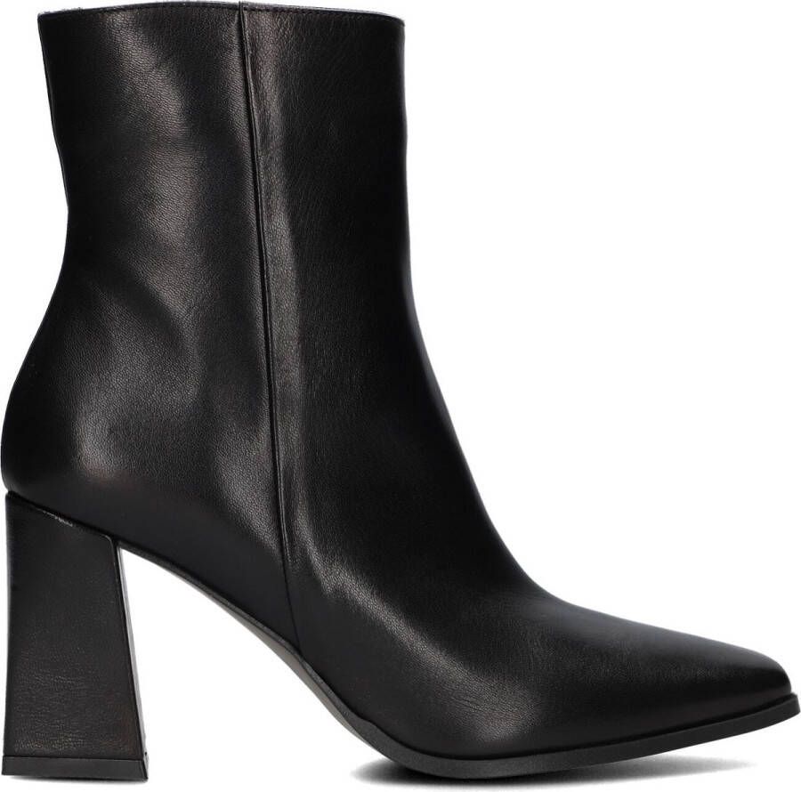 Notre-V 48236 Enkellaarsjes Enkelboots met rits Dames Zwart