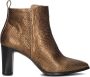 Notre-V 4838 Enkellaarsjes Enkelboots met rits Dames Brons - Thumbnail 2
