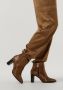 Notre-V 4838 Enkellaarsjes Enkelboots met rits Dames Brons - Thumbnail 7