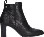 Notre-V Notre V 224838 Enkellaarsjes Enkelboots met rits Dames Zwart - Thumbnail 2