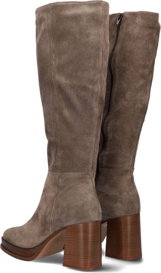 Notre-V 5535 Hoge laarzen Dames Taupe