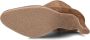 Notre-V 57436 Enkellaarsjes Enkelboots met rits Dames Cognac - Thumbnail 2