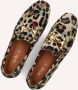 Notre-V 6112 Loafers Suède Instapper Dames Beige - Thumbnail 2