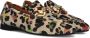 Notre-V 6112 Loafers Suède Instapper Dames Beige - Thumbnail 7