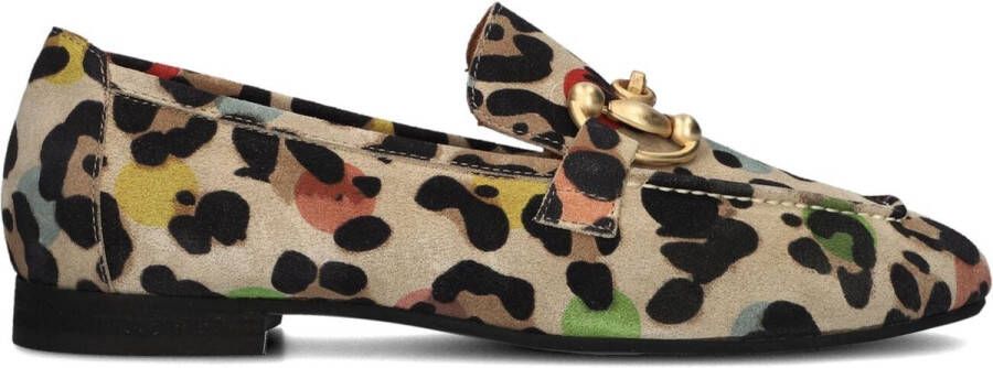 Notre-V 6112 Loafers Suède Instapper Dames Beige