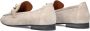 Notre-v Beige Suède Mocassins met Gouden Detail Beige Dames - Thumbnail 10