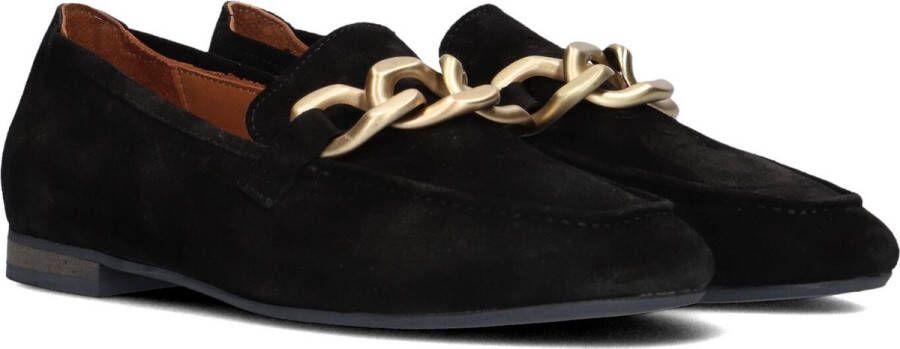 Notre-V 6114 Loafers Instappers Dames Zwart