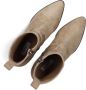Notre-V 63231 Enkellaarsjes Enkelboots met rits Dames Beige - Thumbnail 2