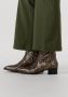 Notre-V 63231 Enkellaarsjes Enkelboots met rits Dames Bruin - Thumbnail 2