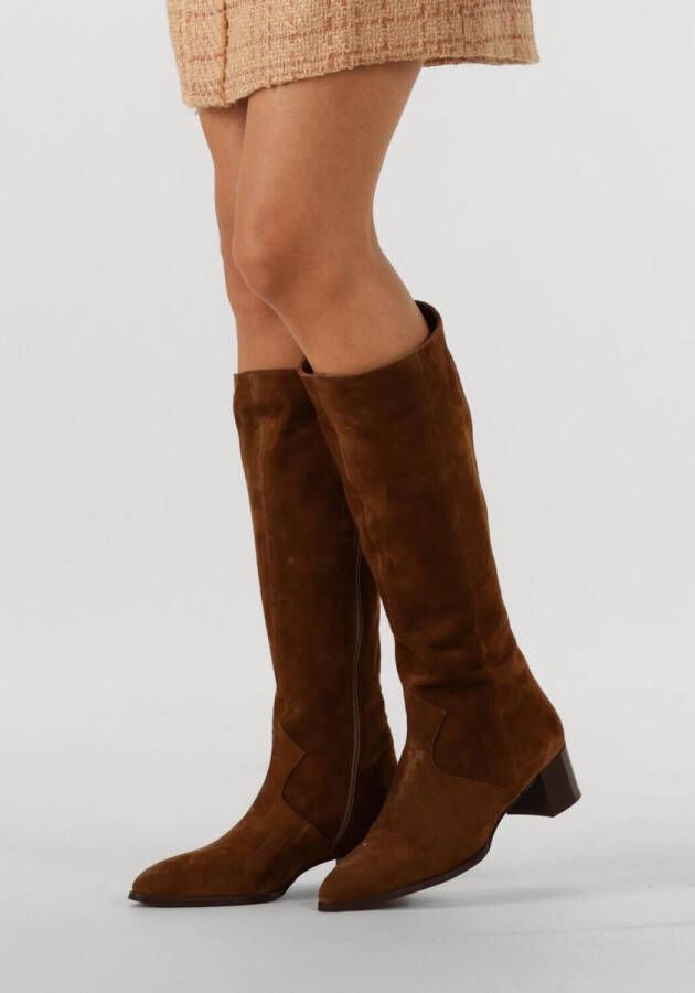 Notre-V 63297 Laarzen Suède Dames Cognac