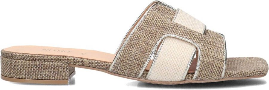 Notre-V 6416 Slippers Dames Beige